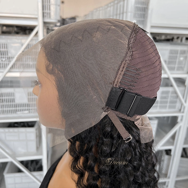 13x6 Lace Frontal Wig Deep Curly Natural Color Lace Wigs For Wholesale